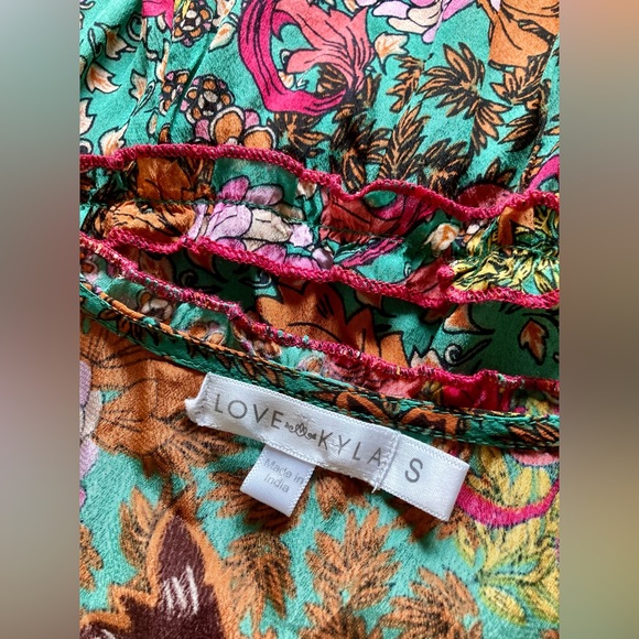 LOVE KYLA Monet Boho Floral Print Dress - Picture 10 of 11